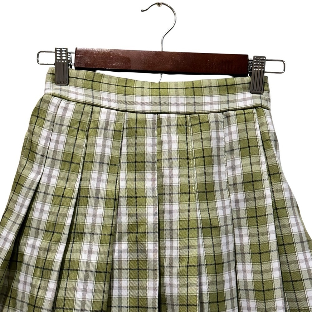 PRINCESS POLLY xx Plaid Check Pleated School Girl Lona Mini Skirt Size XS/S NEW - Picture 3 of 9